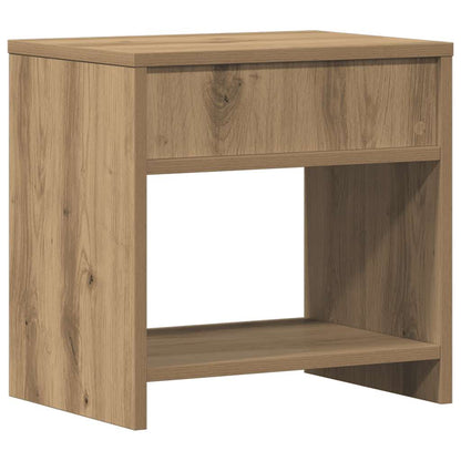 vidaXL Bedside Cabinet Aritisian Oak 40x30x40 cm Engineered Wood