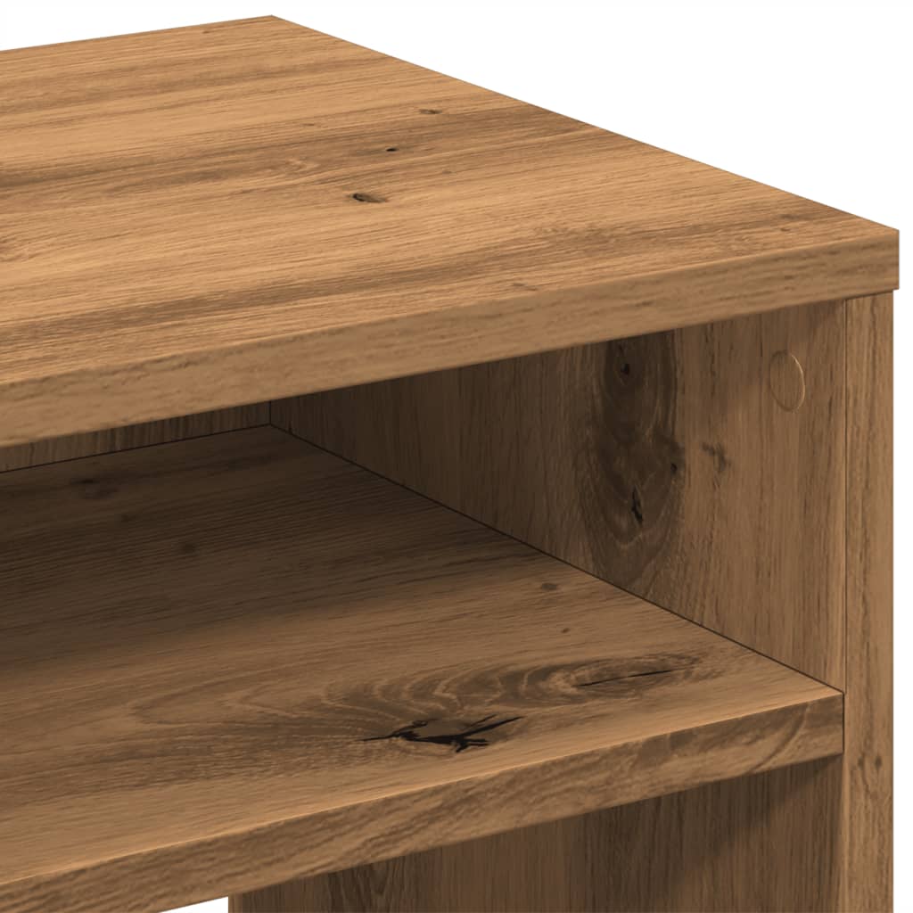 vidaXL Bedside Cabinet Aritisian Oak 40x30x40 cm Engineered Wood