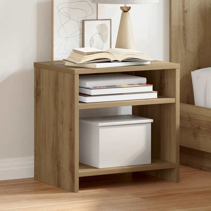 vidaXL Bedside Cabinet Aritisian Oak 40x30x40 cm Engineered Wood