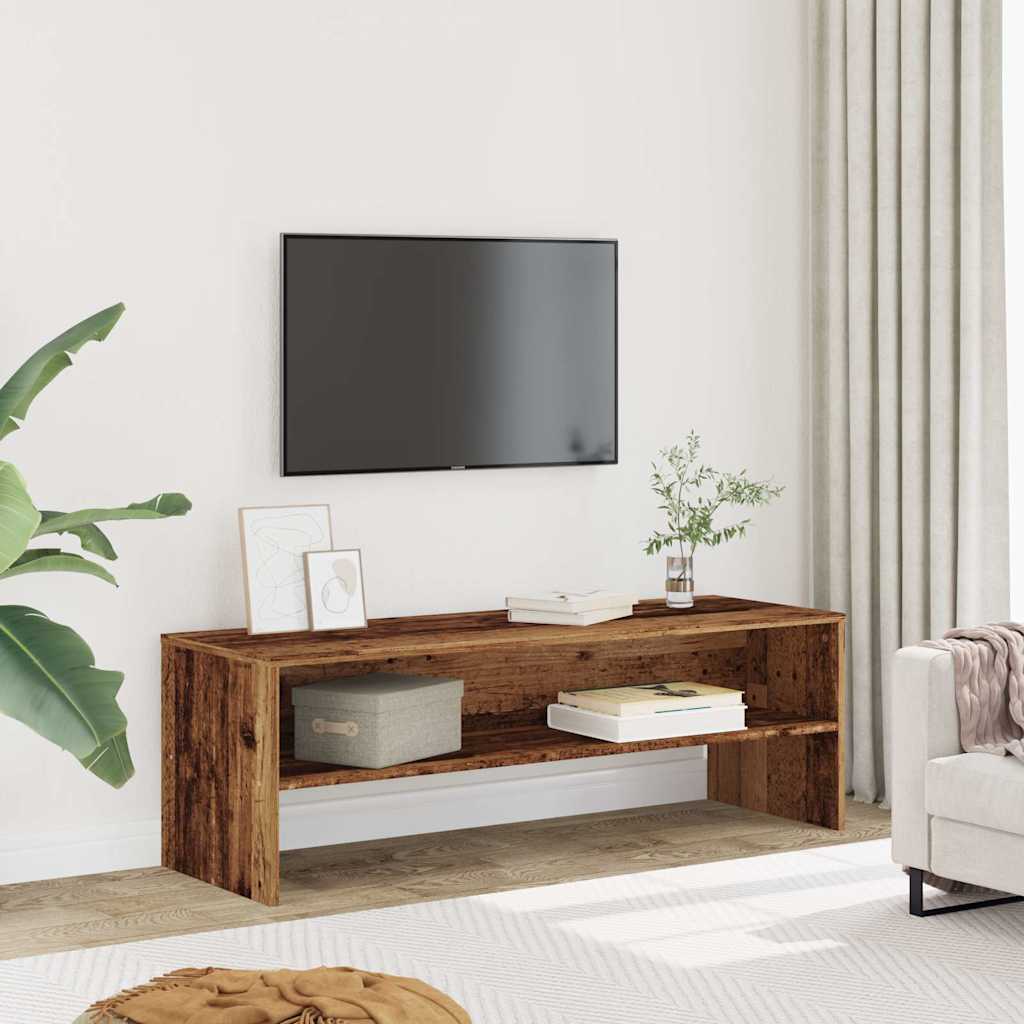 vidaXL TV Cabinet Old Wood 120x40x40 cm Engineered Wood