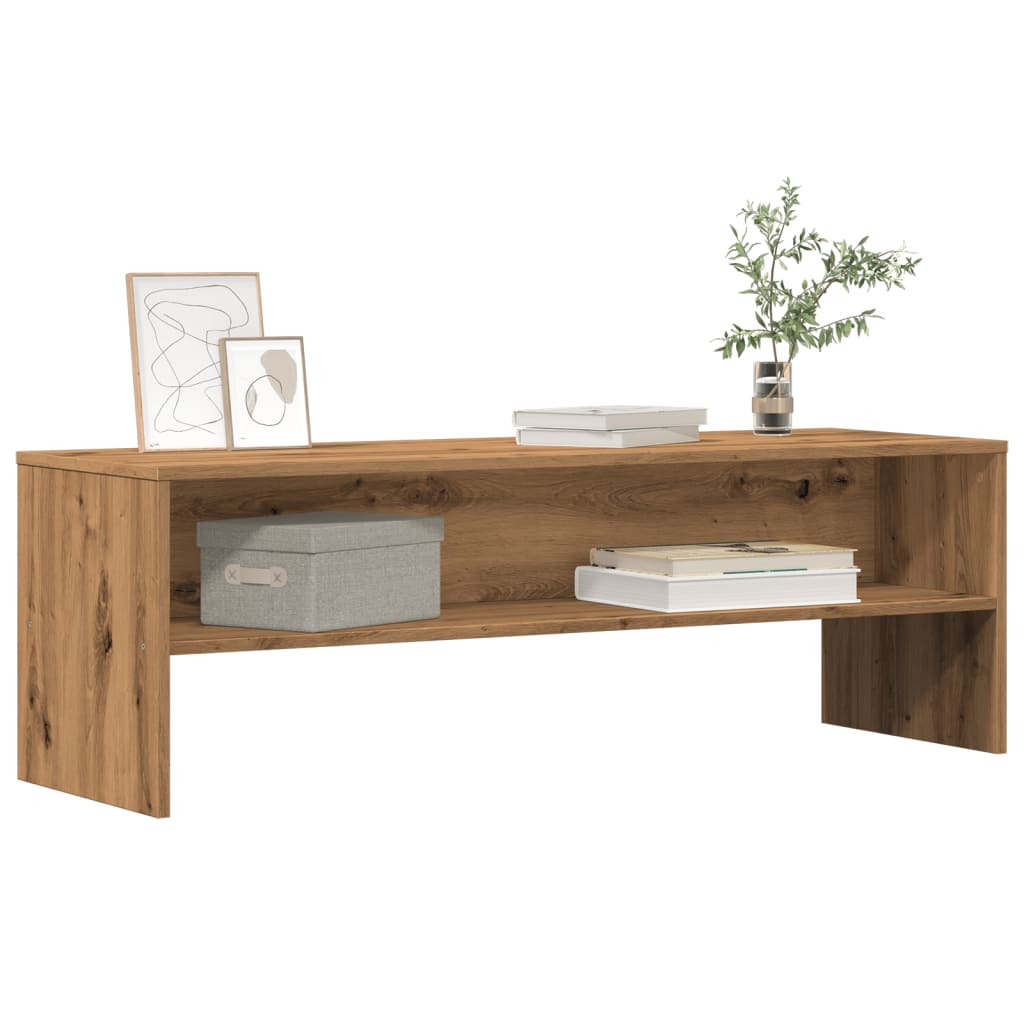 vidaXL TV Cabinet Artisian Oak 120x40x40 cm Engineered Wood