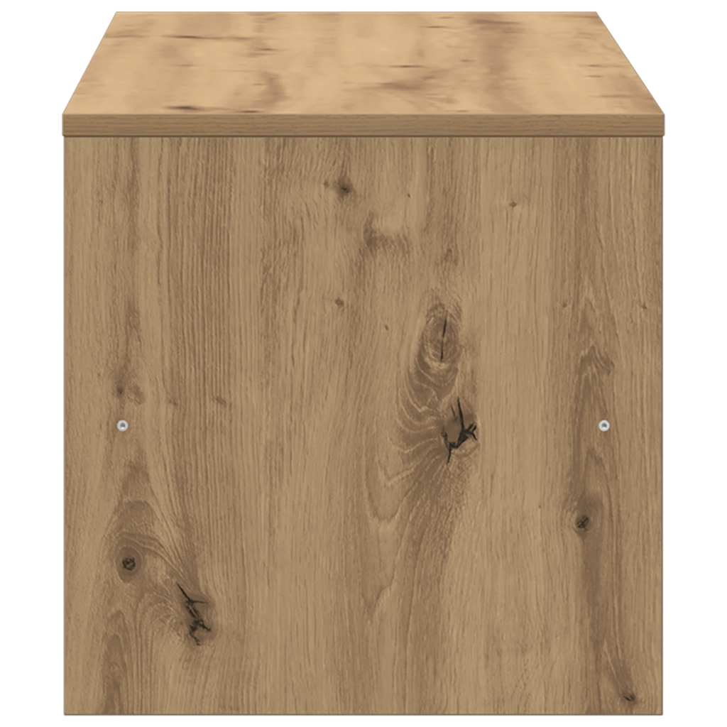 vidaXL TV Cabinet Artisian Oak 120x40x40 cm Engineered Wood