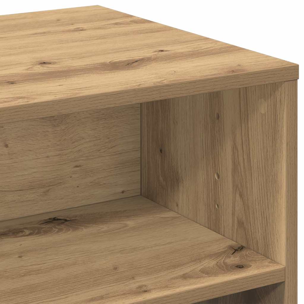 vidaXL TV Cabinet Artisian Oak 120x40x40 cm Engineered Wood