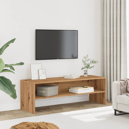 vidaXL TV Cabinet Artisian Oak 120x40x40 cm Engineered Wood