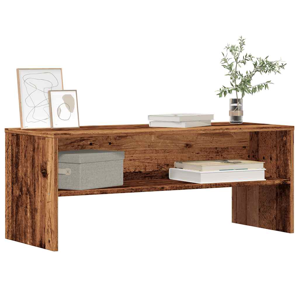 vidaXL TV Cabinet Old Wood 100x40x40 cm Engineered Wood