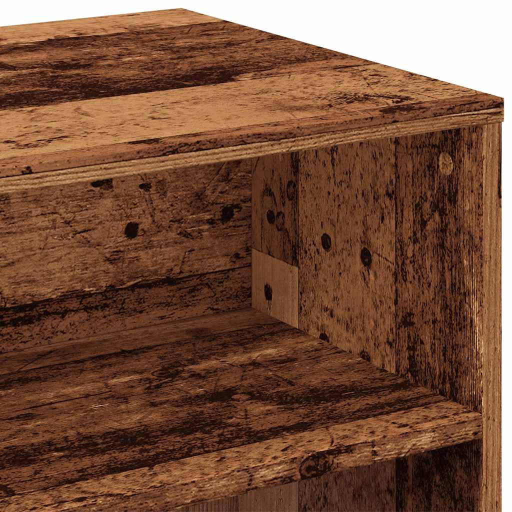 vidaXL TV Cabinet Old Wood 100x40x40 cm Engineered Wood