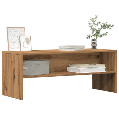 vidaXL TV Cabinet Artisan Oak 100x40x40 cm Engineered Wood