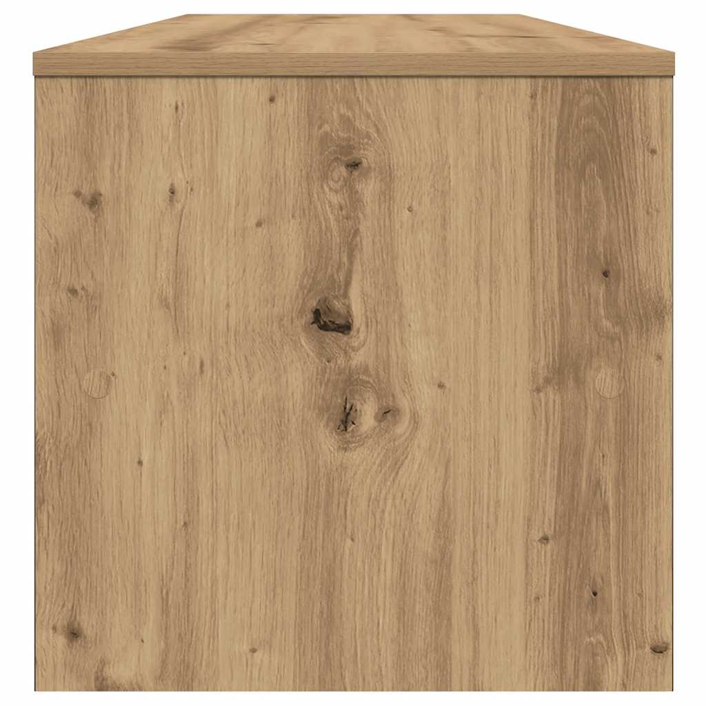 vidaXL TV Cabinet Artisan Oak 100x40x40 cm Engineered Wood