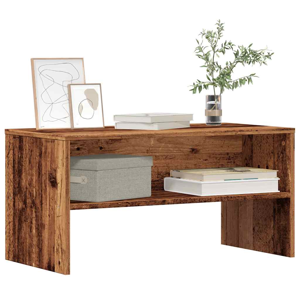 vidaXL TV Cabinet Old Wood 80x40x40 cm Engineered Wood