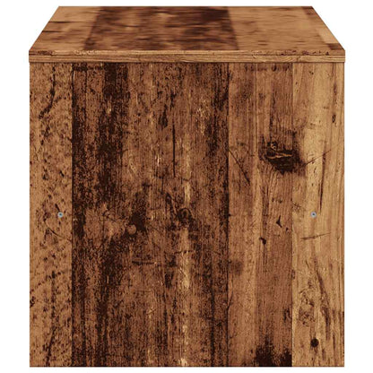 vidaXL TV Cabinet Old Wood 80x40x40 cm Engineered Wood