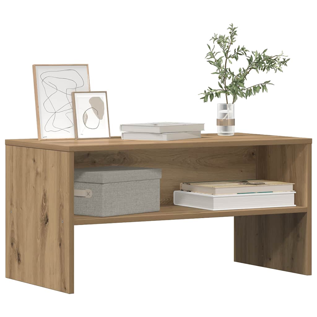 vidaXL TV Cabinet Artisan Oak 80x40x40 cm Engineered Wood
