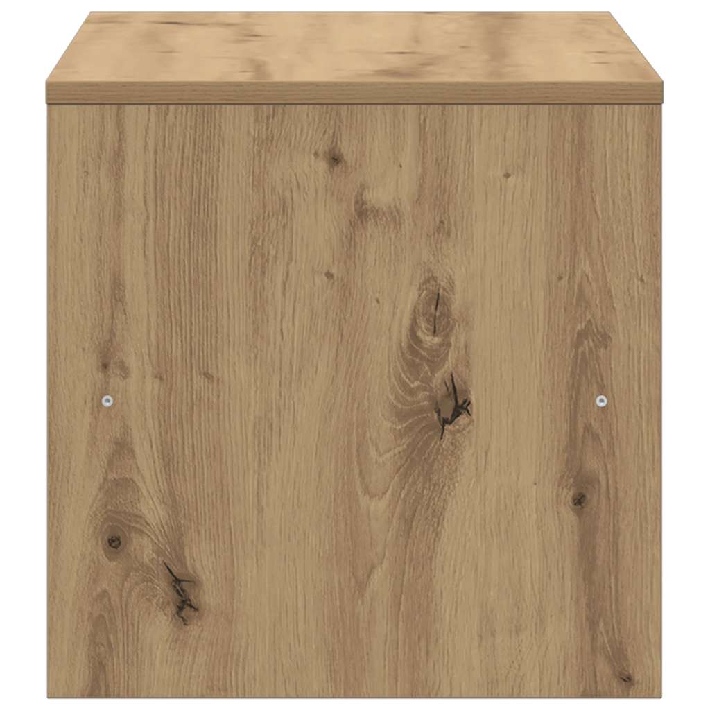 vidaXL TV Cabinet Artisan Oak 80x40x40 cm Engineered Wood