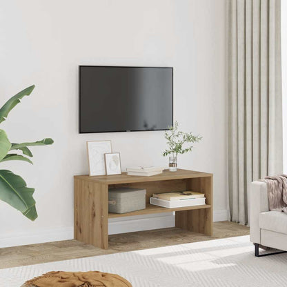 vidaXL TV Cabinet Artisan Oak 80x40x40 cm Engineered Wood