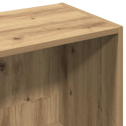 vidaXL Book Cabinet Artisan Oak 36x30x114 cm Engineered Wood