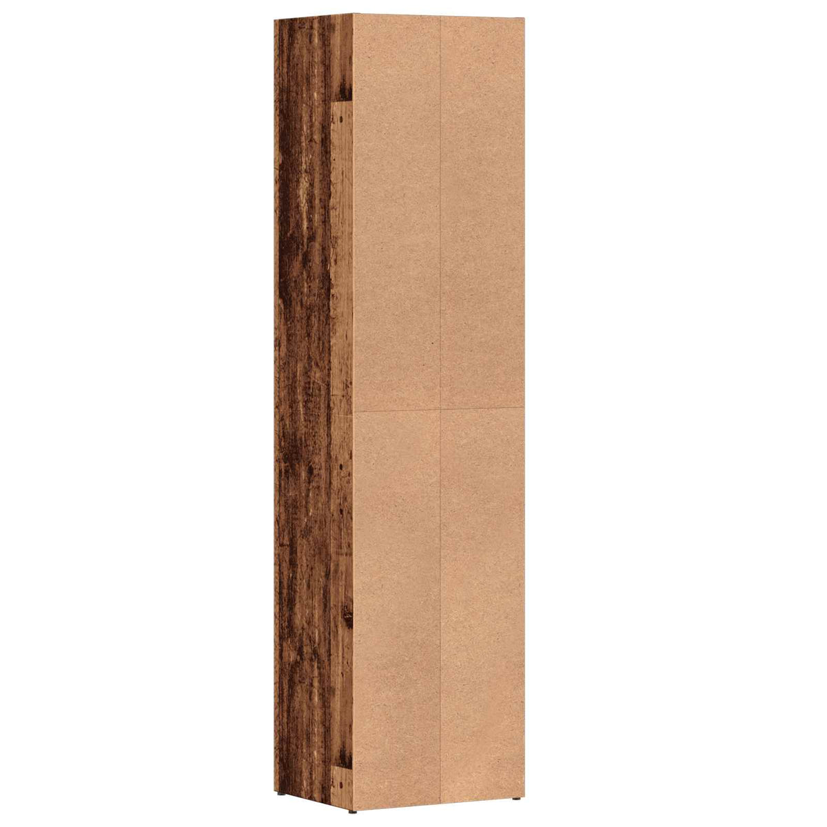 vidaXL Book Cabinet Old Wood 36x30x143 cm Engineered Wood