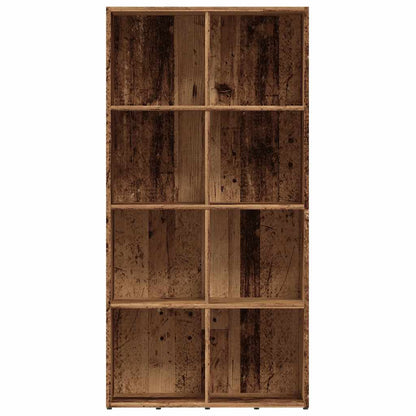 vidaXL Book Cabinet Old Wood 66x30x130 cm Engineered Wood