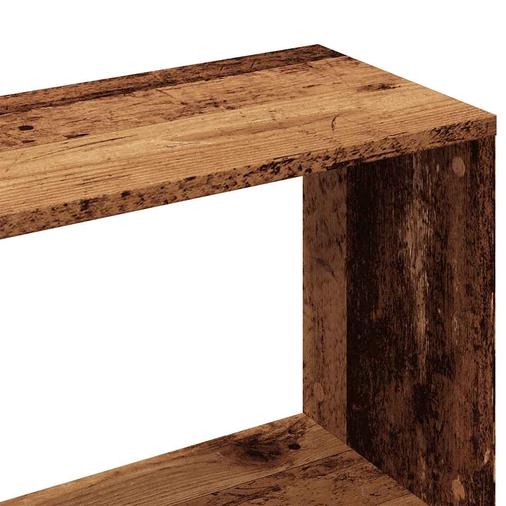 vidaXL Book Cabinet Old Wood 45x24x159 cm Engineered Wood