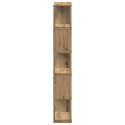 vidaXL Book Cabinet Artisan Oak 45x24x159 cm Engineered Wood