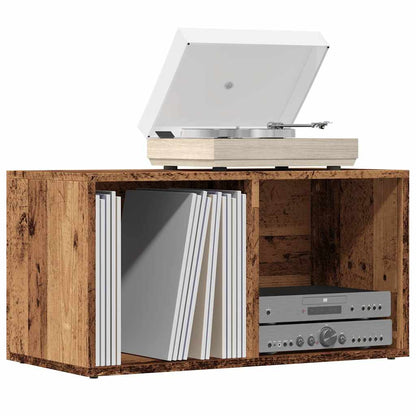 vidaXL LP Storage Box Old Wood 69.5x34x36 cm Engineered Wood