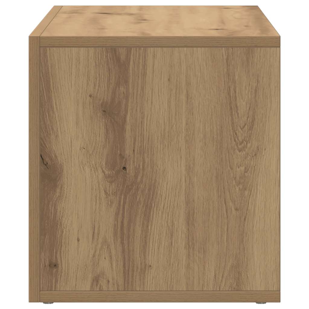 vidaXL LP Storage Box Artisan Oak 69.5x34x36 cm Engineered Wood