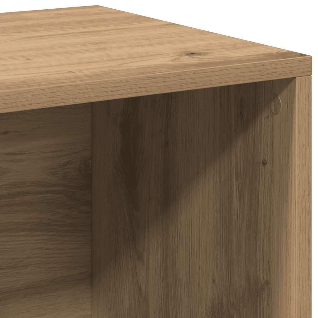vidaXL LP Storage Box Artisan Oak 69.5x34x36 cm Engineered Wood