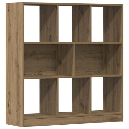 vidaXL Book Cabinet Artisan Oak 97,5x29,5x100 cm Engineered Wood
