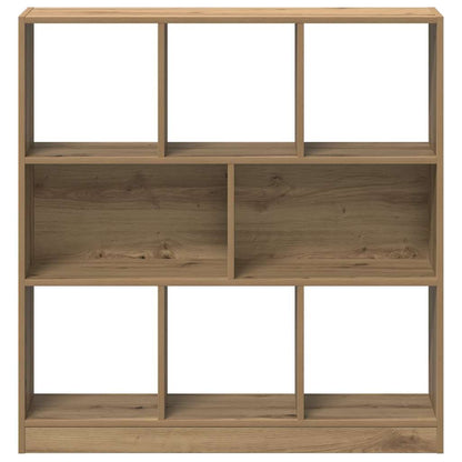 vidaXL Book Cabinet Artisan Oak 97.5x29.5x100 cm Engineered Wood