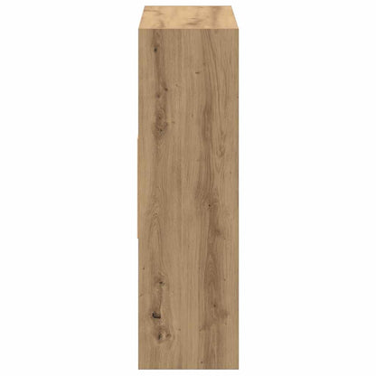 vidaXL Book Cabinet Artisan Oak 97,5x29,5x100 cm Engineered Wood