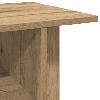 vidaXL TV Cabinet with Castors Artisan Oak 80x40x45 cm Engineered Wood