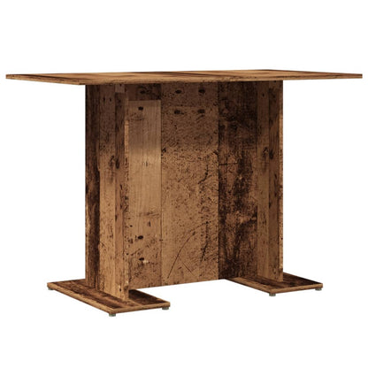 vidaXL Dining Table Old Wood 110x60x75 cm Engineered Wood