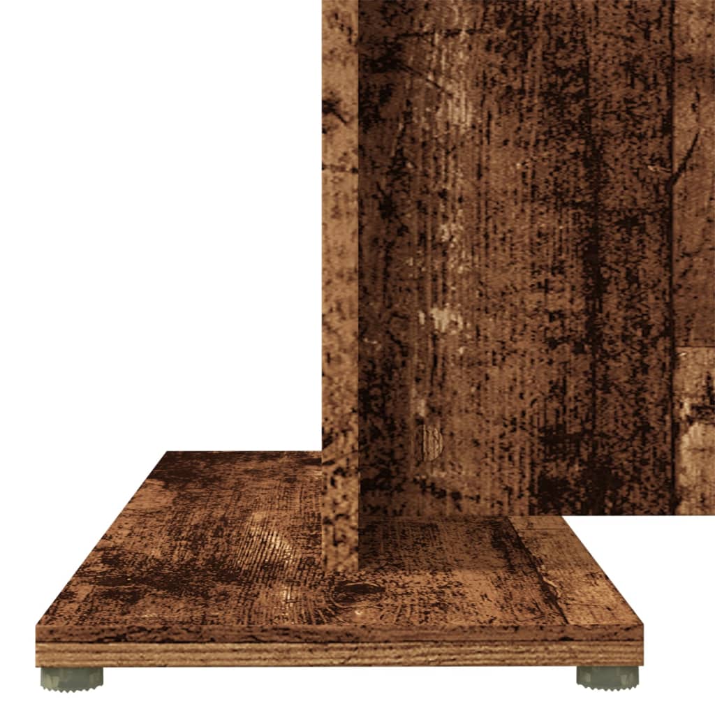 vidaXL Dining Table Old Wood 110x60x75 cm Engineered Wood