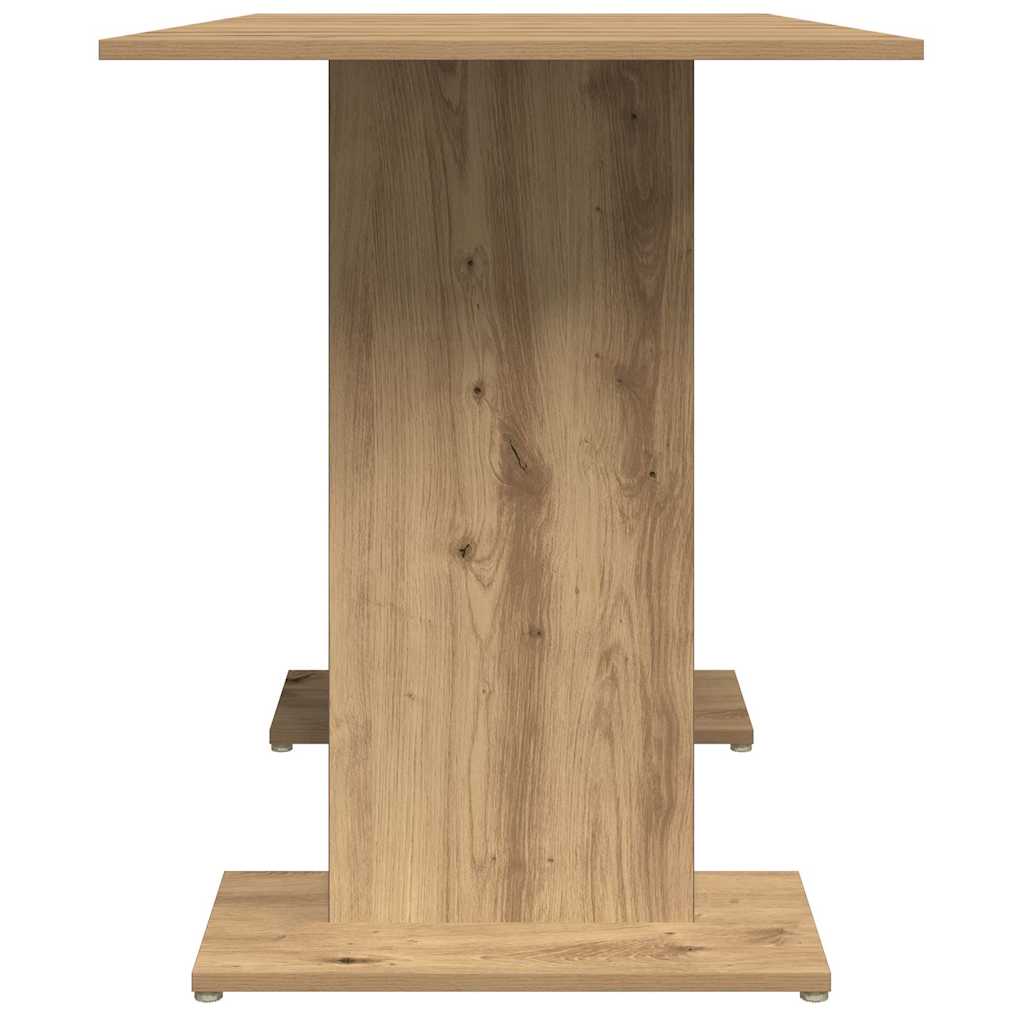 vidaXL Dining Table Artisan Oak 110x60x75 cm Engineered Wood