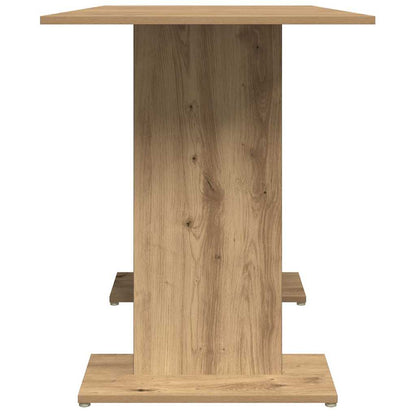 vidaXL Dining Table Artisan Oak 110x60x75 cm Engineered Wood