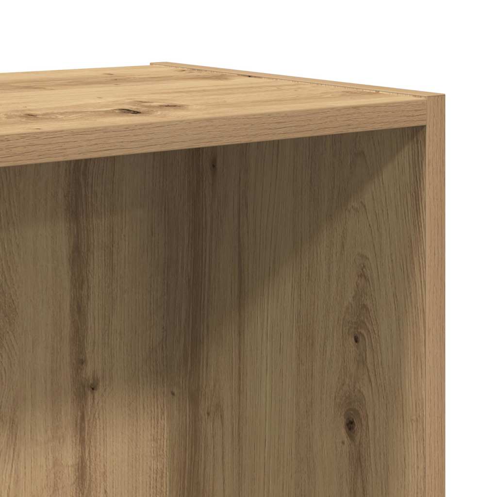 vidaXL Book Cabinet/TV Cabinet Old Wood 36x30x143cm Engineered Wood