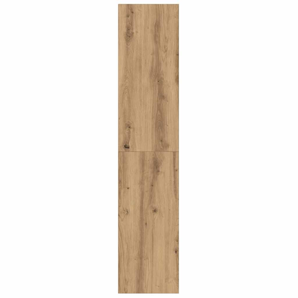 vidaXL Book Cabinet/TV Cabinet Artisan Oak 36x30x143cm Engineered Wood