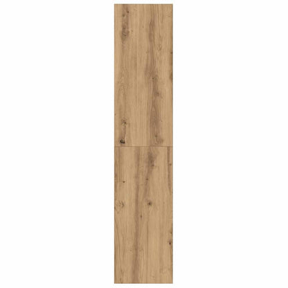 vidaXL Book Cabinet/TV Cabinet Artisan Oak 36x30x143cm Engineered Wood