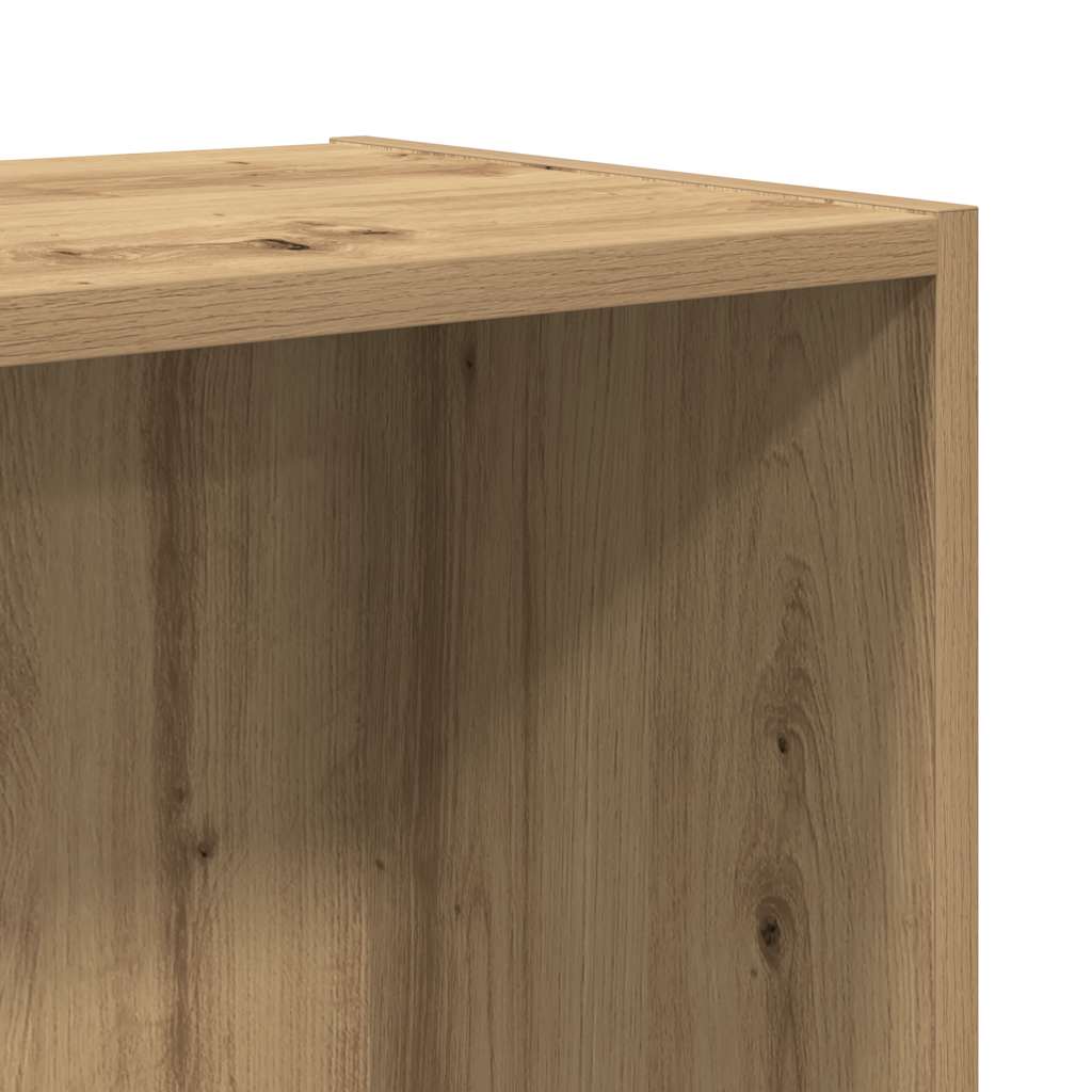 vidaXL Book Cabinet/TV Cabinet Artisan Oak 36x30x143cm Engineered Wood