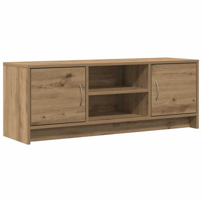 vidaXL TV Cabinet Artisan Oak 102x30x37,5 cm Engineered Wood