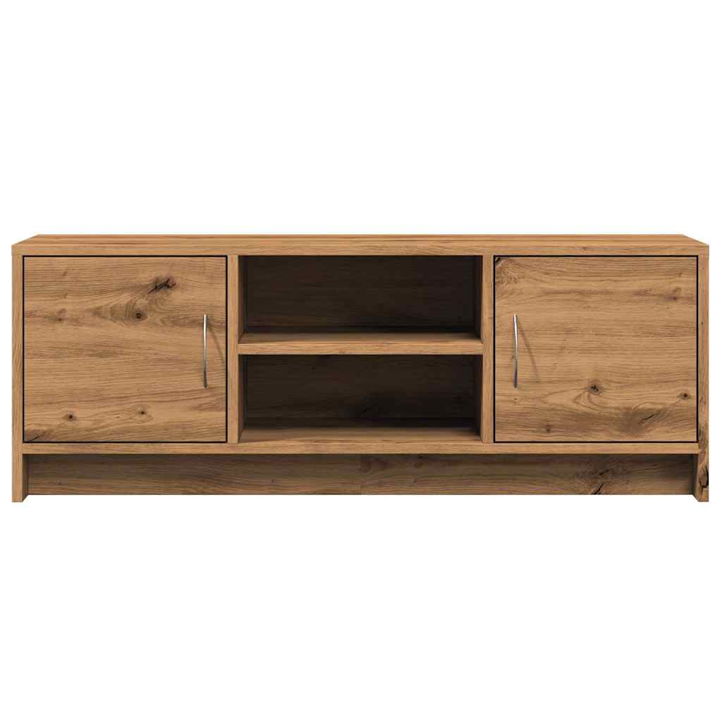 vidaXL TV Cabinet Artisan Oak 102x30x37.5 cm Engineered Wood