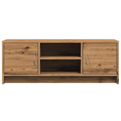 vidaXL TV Cabinet Artisan Oak 102x30x37.5 cm Engineered Wood