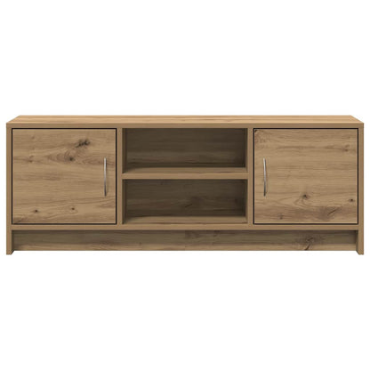 vidaXL TV Cabinet Artisan Oak 102x30x37,5 cm Engineered Wood