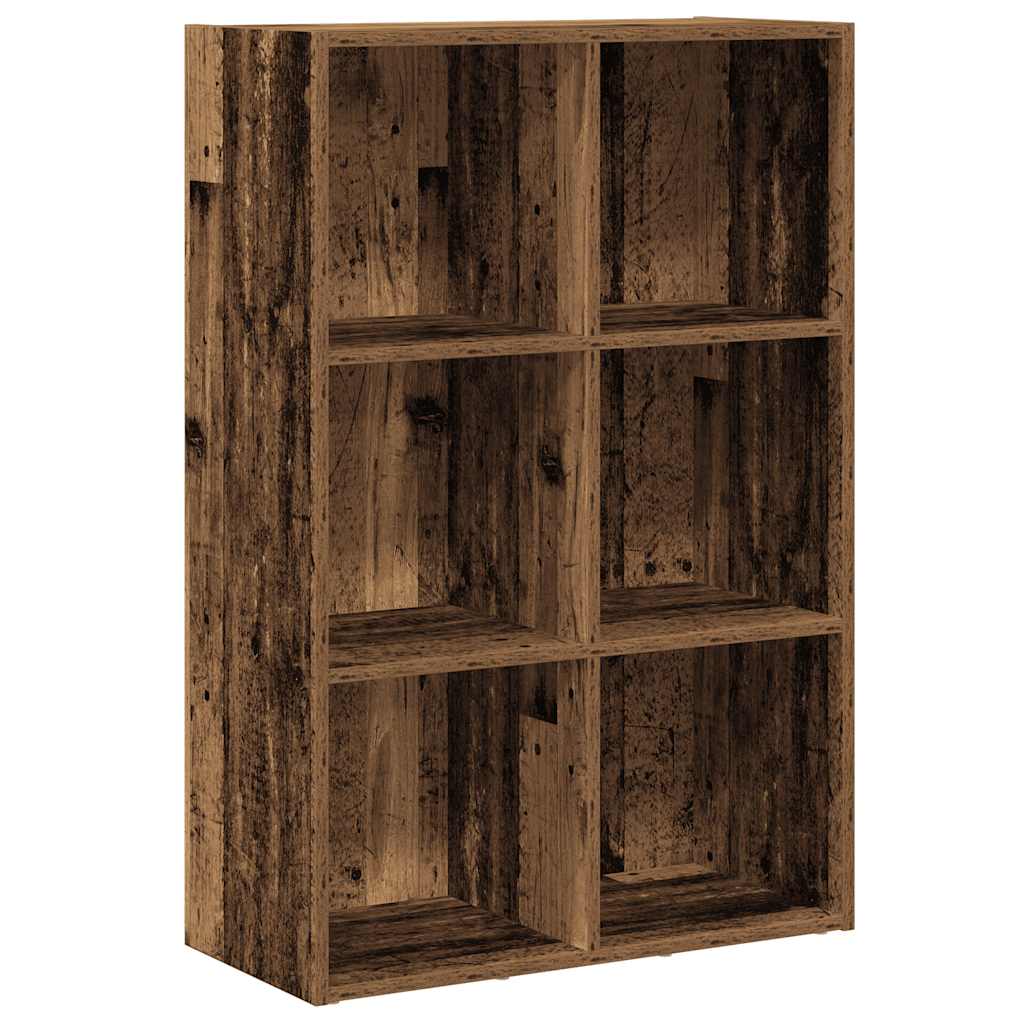vidaXL Book Cabinet/Sideboard Old Wood 66x30x98 cm Engineered Wood