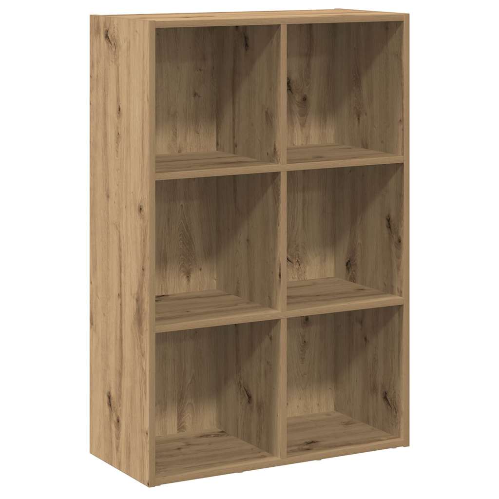 vidaXL Book Cabinet/Sideboard Artisan Oak 66x30x98 cm Engineered Wood