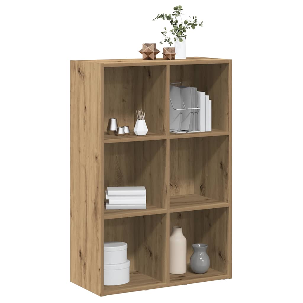 vidaXL Book Cabinet/Sideboard Artisan Oak 66x30x98 cm Engineered Wood