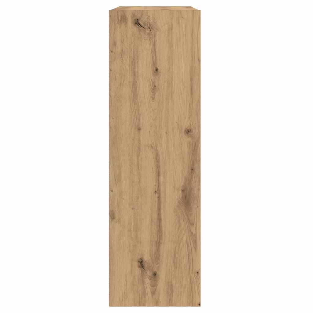 vidaXL Book Cabinet/Sideboard Artisan Oak 66x30x98 cm Engineered Wood