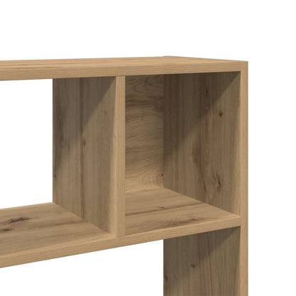 vidaXL Book Cabinet/Room Divider Artisan Oak 105x24x102 cm