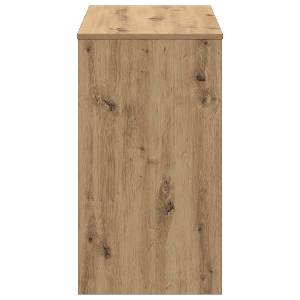 vidaXL Desk Artisan Oak 90x40x72 cm Engineered Wood