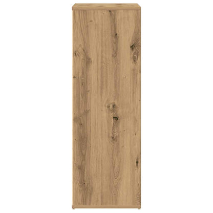 vidaXL Shoe Rack Artisan Oak 54x34x100.5 cm Engineered Wood