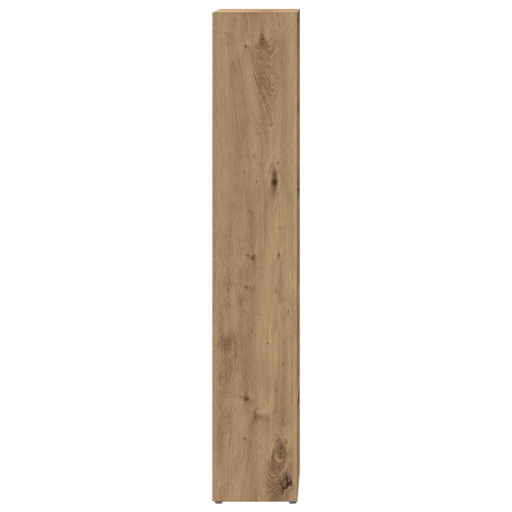 vidaXL CD Cabinets 2 pcs Artisan Oak 21x16x93.5 cm Engineered Wood