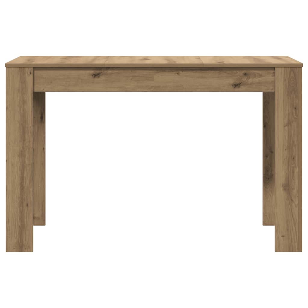 vidaXL Dining Table Artisan Oak 120x60x76 cm Engineered Wood